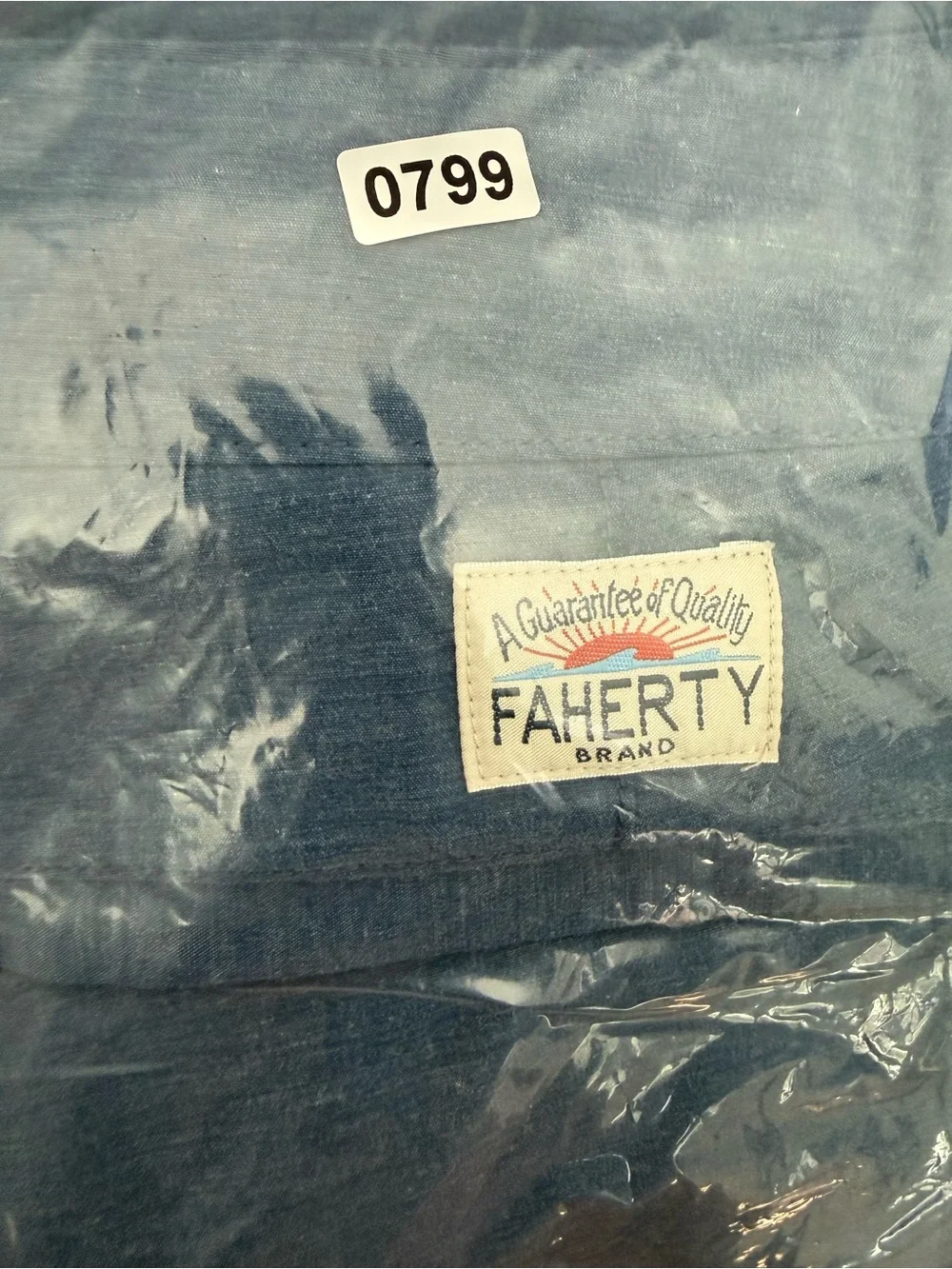 Faherty All Day Shorts Mens 32 Blue 9